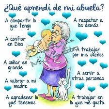 Gracias Abuela Frases Para Abuelos Frases Para Nietos Frases De Convivencia