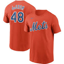 They're not primping and priming in the morning. Jacob Degrom New York Mets Nike Name Number T Shirt Orange Walmart Com Walmart Com
