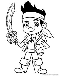 Get them backed, and frame them to hang in your home or office. Jake And The Neverland Pirates Coloring Pages Disneyclips Com