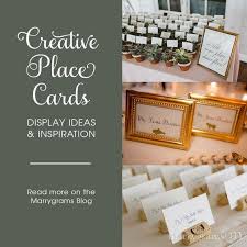 Maybe you would like to learn more about one of these? Creative Place Cards Display Ideas Inspiration Marrygrams