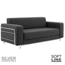 Established in 1980 the futon company have been delivering futons and sofa beds to homes across the uk. Silver A Convertible Sofa Bed For 2 Designed For Small Spaces Comfortable Timeless In True Scandinavian Style