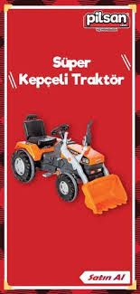 hareketli kepcesi ve kepce koluyla gercek bir traktor gibi ustelik koltugu da sokulebilir ve ayarlanabilir satin almak icin traktor renkler bisiklet