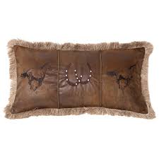 The average selling price for at 1stdibs is $744, while they're typically $110 on the low end and $6,707 highest priced. Carstens Running Horses Western Faux Leather Throw Pillow 14 X 26 Walmart Com Walmart Com