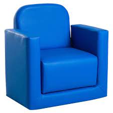 qaba 2in1 pvc multifunctional convertible kids table and chair set blue you could learn more det kids table and chairs table and chair sets table and chairs