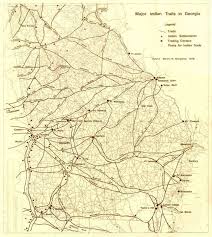 Pin By Jb Seehorn On Map Collection In 2020 Native American Map Indian Trails Georgia Map