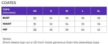 size charts