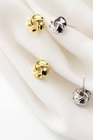 twisted strap stud earrings ツイストラップボール スタッドピアス シルバー925 レディース 金属アレルギー ピアス おしゃれ ピアス かわいい ピアス 人気