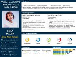 Resume Format Ppt Resume Format Resume Format Resume Marketing Resume