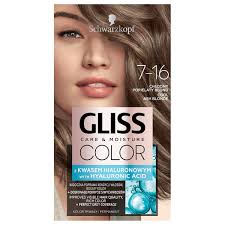 Gliss Color Care 7-16- chłodny popielaty blond intryguje