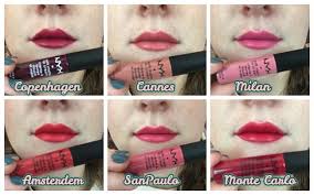 They have released these lippies in a metallic finish as well. Nyx Soft Matte Lip Cream Review Swatches Nyx Soft Matte Lip Cream Soft Matte Lip Cream Nyx Lip Cream