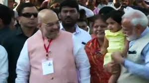 Union home minister, government of india member of parliament (gandhinagar lok sabha). When Amit Shah Went Booth Managing Himself Elections News