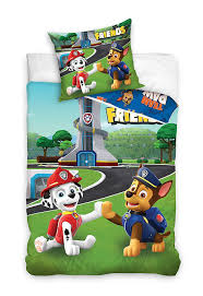 Un nuovo copripiumone trasformerà la tua. 140 X 200 Cm Decorazioni Per La Camera Dei Bambini Set Copripiumino Singolo Per Bambini 100 Cotone Sm Paw Patrol Tessili Per La Casa Casa E Cucina Landknirpse De