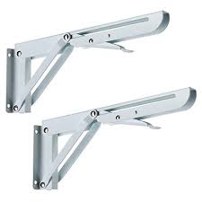 Buy unbranded shelf brackets at screwfix.com. Sumnacon Sturdy Folding Shelf Brackets Heavy Duty White Metal Triangle Table Bench Folding Shelf Bracket 10 Inch 2 Pcs Folding Shelf Hinge Wall Mounted Max Load 132lb Walmart Com Walmart Com