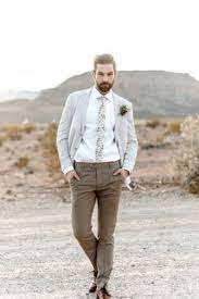 Pin By Kelsey Harvey On If I Don T Runaway And Get Married Desert Wedding Groom Wedding Attire Modern Groom