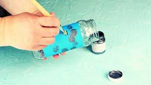 Pour the acrylic paint in one location and let the pool expand or fall to cover the entire piece of glass (movement will be dictated by the shape of the surface). Acrylic Paint On Glass Tips For Lifetime Artwork Crafters Diary