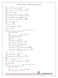 Sim do re tutti i nemici sono amici lo sai lo sai mim do dai!dai! Goggi Maledettaprimavera Testo E Accordi