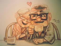Wonderful Love Story Carl And Ellie By Beth Hummel Dibujos Ilustraciones Dibujos Animados Kawaii