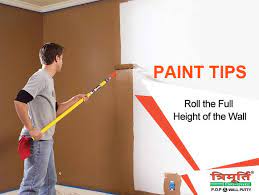 Painttips To Avoid Lap Marks, Roll The Full Height Of The Wall And Keep A  Wet Edge. | Tips, House Painting, Wall