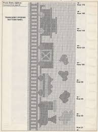 32 Bright Train Knitting Chart