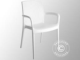 Stacking Chair With Armrests Boheme White 6 Pcs Chair Restaurant Chairs Stacking Chairs