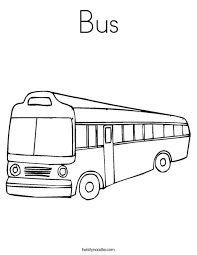However, her brother arthur strongly hates the song just as much as he also hates her favorite show, mary moo cow, and he claims that crazy bus is the worst song ever written, due to the fact that d.w. Bus Coloring Page Twisty Noodle