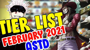 You can see all 5 star & 4 star characters from our list. All Star Tower Defense Tier List For Infinite February 2021 Youtube