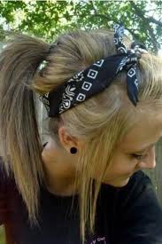 Go ahead and try these wicked bang hairstyles.try accentuating your look by adding accessories to your hairdo. Six Different Hairstyles Using Your Bandana