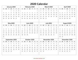 Awesome Printable Calendars 2020 Monthly Welcome For You To The Weblog With This Per Yearly Calendar Template Printable Calendar Pdf Excel Calendar Template
