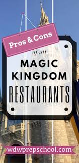 Trying To Decide Where To Eat On Your Next Disney World Trip Check Out This Complete Magic Kingdom Restaurants Magic Kingdom Dining Disney World Magic Kingdom