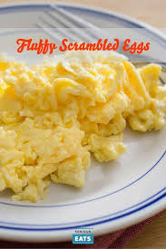 Fluffy Scrambled Eggs Recipe Recipe Fluffy Scrambled Eggs Scrambled Eggs Recipe Egg Recipes For Breakfast
