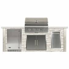 Outdoor kitchens the fireplace place. Rta Outdoor Living 90 5 Piece Natural Gas Bbq Grill Islands Wayfair