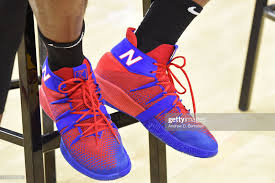 Kawhi leonard's first signature shoe with ne. The Sneakers Of Kawhi Leonard Of The Los Angeles Clippers During An Sneakers Los Angeles Clippers Basketball Shoes