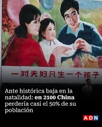 📍 CHINA | 📉 RÉCORD NEGATIVO DE NATALIDAD 👶 China volvió a registrar una  fuerte caída poblacional y perdió 3,4 millones de habitantes durante 2025,  según datos oficiales de la Oficina Nacional