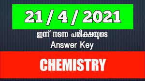 Normally, our team will track the evaluation of customers on relevant products to give out the. Sslc Exam Answer Key Chemistry 2021 Chemistry April 21 Chemistry Sslc Examination Answer Key Youtube