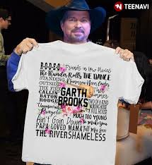 The independent, business insider, digital music news, they all published best selling artists ever lists that placed garth brooks as the second best selling artist ever, number one among solo acts. Garth Brooks T Shirts Shop Clothing Shoes Online