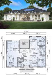 modern architecture house plan interior design one story bungalow sh 169 video moderne architektur haus plane architektur haus