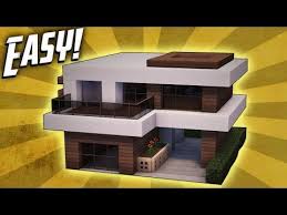 How To Build A Small Modern House In Minecraft Step By Step Easy Minecraft How To Build A Small Modern House Tutorial 17 Youtube Modern Minecraft Houses Minecraft Small House Minecraft Small Modern House