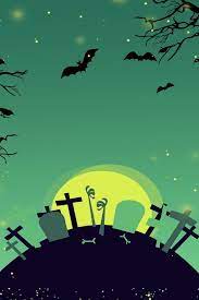 Green Halloween Cemetery Ad Halloween Backgrounds Green Backgrounds Halloween Green Wallpaper