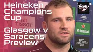 Heineken Champions Cup: Glasgow Warriors, Dave Rennie, Fraser Brown