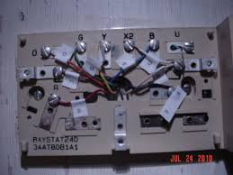 Wiring trane weathertron baystat 240 / trane 3aat80b1a1 thermostat: I Have A Trane Weathertron Controller For My Heat Pump With Electric Furnace Back Up I Can Not Locate A Model Number On
