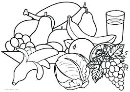 Print kids coloring pages for free and color online our kids coloring ! 41 Food Coloring Pages And How To Introduce Healthy Food To Children Visual Arts Ideas