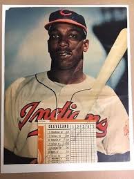 Luke Easter Cleveland Indians Signed Score Card w/Vintage Magazine Photo  COA