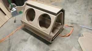 Downward Firing Slot Ported Very Loud Subwoofer Box Design Speaker Box Design Audio Design