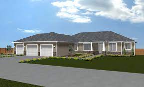 Any roof which has 4 sides, all of which slope upwards to meet at a seam at the top of the roof, is a hip roof. The Jasmine 3038 Sqft 3 Car Garage True Built Home