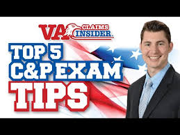 215 Top 5 C P Exam Tips New 2019 2020 Youtube Exams Tips Disabled Veterans Benefits Exam