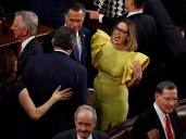 Sen. Kyrsten Sinema Dragged for Yellow Dress at State of the Union ...