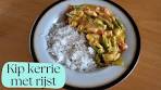Kip kerrie met rijst - YouTube