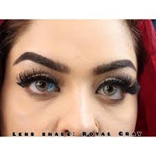 Royal Gray Contact Lenses with Eyesight