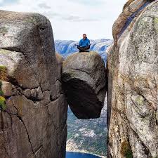 Go fjords offer tours to kjerag from stavanger in the summertime. Kjeragbolten Climb The Highest Mountain In Lysefjorden