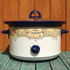 Make sure you have a good slow cooker for cooking rice in crock pot. 5 Qt Vintage Rival Crock Pot Vintage Crockpot Crock Pot Scr509 Electric Vintage Slow Cooker Simmer Pot 5qt Large Round Lid Footed Fruit Crockpot Crock Rival Crock Pot